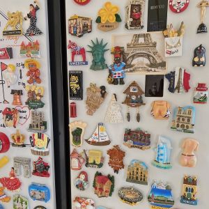 Travel Souvenir Magnetic Stickers Creative Cultural Resin Landmark Scenic Spot Refrigerator Stickers for All Countries