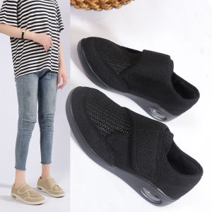 Giày Mẹ Cỡ Lớn DMREE Dành Cho Người Tiểu Đường Và Người Bị Gout Giày Thoải Mái Cho Chân Bị Sưng Và Rộng