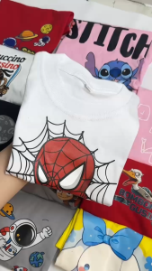 Kaos Anak Laki SPIDERMAN Katun Premium Pakaian Fashion 2-9 th