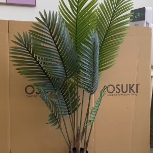 OSUKI Artificial Plant Palm Leaf Coconut Tree Office Home Decoration 140cm