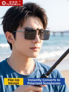 Raydem | Polarized Clip-On Driving Sunglasses Anti-UV
