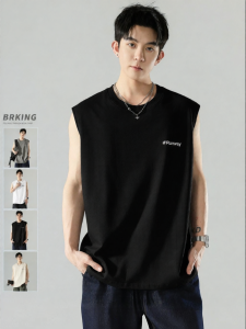 Wood soon | Quick-Dry Breathable Loose Cotton Vest