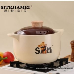 Heat-Resistant Flameproof Ceramic Crock Pot