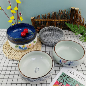 Creative Ceramic Dining Utensils Large round Plate Sushi Fish Sashimi Platter Peanuts Nuts Snack Plate Succulent Plant Pot