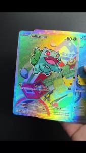 Funism | Self Made Proxy English MEP Mega Evolution Promos Popplio Rowlet Chimchar Charmander Squirtle Bulbasaur Game Collection Card Toy