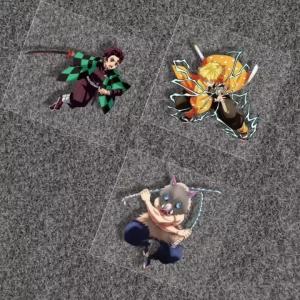 Bandai | Anime doujin Demon Slayer Tanjiro Shinnosuke Iizuka DIY stickers for covering scratches and decorative stickers 2026