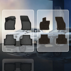 QUEES | TPE Full Coverage Car Floor Mats