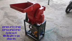 Khung nghiền bột mịn nghiền vỡ ngô cho gia súc