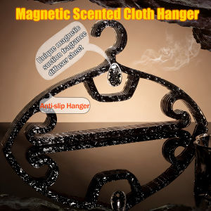 Magnetic Scented Clothes Hanger Anti-slip Coat Hanger Hook Hanger Aesthetic Hanger For Clothes Hanger For Clothes Heavy Duty Clothes Hanger With Aroma Diffuser