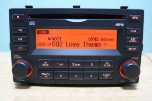 đầu nghe nhạc cd ô tô xe KIA Morning full jack + (AUX USB MP3 ) dùng chung cho tất các xe.
