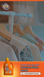 HERO 99 LAUNDRY DETERGENT CAPSULES - VELVET BLOOM 400G