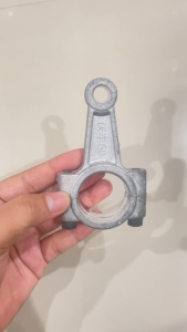 INDOBASE Ring Piston 2B D32x10x43x96 Pompa Triplex Pompa Keramik Connecting Rod Silver