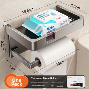 No-drilling Required Toilet Paper Holder