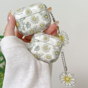 Wireless Bluetooth case for AirPods1/2 AirPods4 AirPods3 AirPods pro and pro2 tpu flower pattern earphone cover