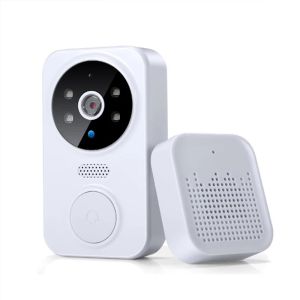 WiFi Wireless Visual Intercom Doorbell APP Remote Monitoring Smart Visual Doorbell Front Door Camera Indoor Outdoor Surveillance