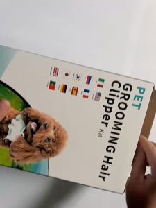 Professional Rechargeable Pet Cat Dog Hair Trimmer Grooming Kit Electrical Clipper Shaver Set Haircut Machine