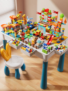 BABYSHOME | Educational Building Blocks Table