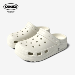chikoku | Antibacterial Height Increasing Hole Shoes Thick Sole