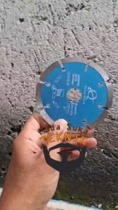 Mata Mesin Gerinda Bobok Jalur Pipa Wall Chaser Grooving STRONG ALLIANCE 4\"