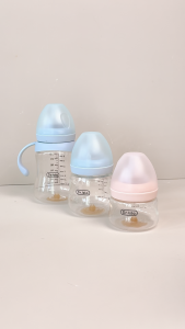 Dr.isla GB61 Glass Baby Bottle 80ML/160ML/240ML Glass Bottle Baby Born To 0-3-6 Months