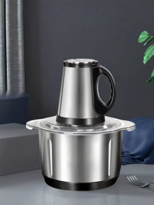 Electric 600W Meat Grinder Food Chopper 3L Capacity Stainless Steel Vegetable Processor Multi-functional 600w Stainless