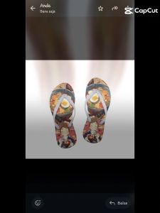 sandal jepit wanita motip seblak terbaru