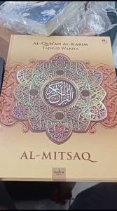 BEST SELLER AL QURAN AL KARIM TAJWID WARNA NON TERJEMAH AL-MITSAQ A4