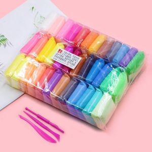 36 Color Air Dry Clay with Tools Kids Toys DIY 24 Color Lightweight Clay Children 12 Color Clay