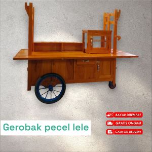 gerobak pecel ayam free ongkir