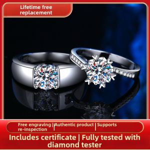 KAFANDENG | 1 Carat Lightweight Luxury Moissanite Ring for Proposing