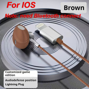 Newmsnr | Metal Design 9D Surround Sound Wired Earphones Type-C&3.5mm Headphones With Mic In-Ear Sports Gaming Headsets For Iphone/Samsung