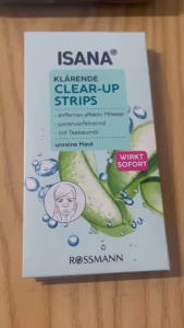 Made.in.Germany💛 - 🌿Miếng dán làm sạch sâu lỗ chân lông mụn đầu đen ISANA Klärende Clear-Up Strips
