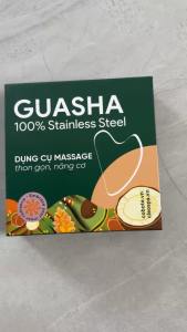 Guasha Thép Y Tế - Dụng Cụ Massage Thon Gọn Nâng Cơ