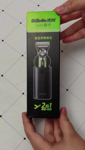 Gillette | Hộp Đựng Dao Cạo Gillette Labs 2 Trong 1 Có Đế Nam Châm Thông Gió Vệ Sinh Phụ Kiện Chăm Sóc Nam Giới