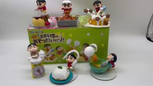 Re-Ment 1:1 Crayon Shin-Chan Helps With Cooking A Complete Set Of Miniature Scene Figures Trendy Toys Desktop Blind Box Xmas Gif