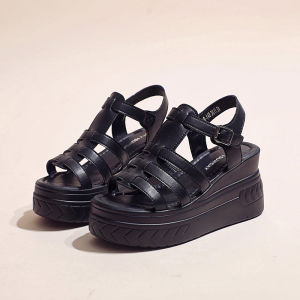 Giày Cao Gót Đế Dày Thường Ngày Cho Nữ Giày La Mã Đế Xuồng Đế Bằng Đế Cao Su Đế PU Giày Lười Mùa Hè 2025 Giày Thoải Mái