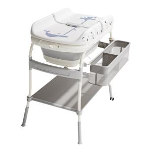 YeeHoO KIDS | Multipurpose Portable Baby Changing Table with Bath Basin