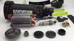 B*1Pcs Metal Spiral Bevel Gear Set For MK 9523 Angle Sander Angle Grinder