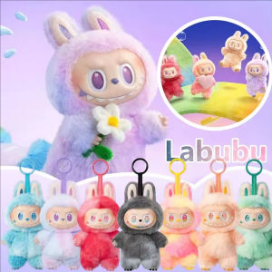 In Stock Popmart Labubu 3.0 The Monsters Heartbeat Macaron Enamel Face Cute Stuffed Doll Figurine Kawaii Toy Kid Gift