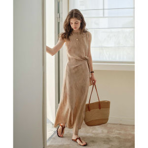 PIAOYA | Elegant High-quality Summer A-line Dress Sleeveless