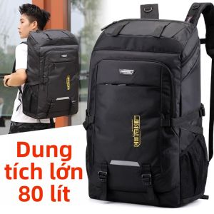 JIFANPAUL | Balo Dung Lượng Lớn cho Đi Phượt và Du Lịch 80L