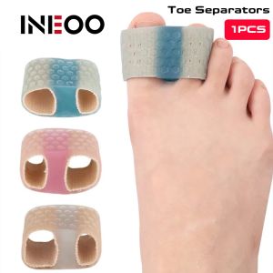 INEOO 1 Pcs Silicone Gel Bunion Toe Corrector Orthotics Straightener Separator Pain