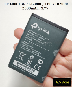 Battery TP-Link M5250 M5350 M7200 M7300 M7350 TL-TR761 TL-TR861 Wifi Router - TBL-71A2000 / TBL-71B2000 - 2000mAh