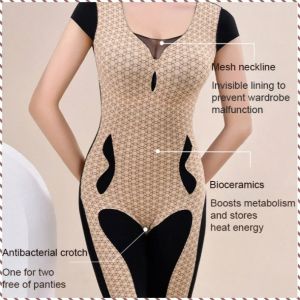 เสื้อผ้ากระชับสัดส่วนเผาผลาญไขมันเพื่อการลดน้ำหนัก นุ่มและไม่ระคายเคือง ชุดกระชับสัดส่วน แน่น