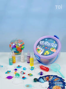 Đồ chơi khoa học bé tạo thạch nhũ hình hành tinh hệ mặt trời vui