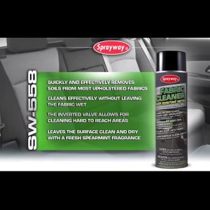 Chai xịt vệ sinh vết bẩn dính trên vải bọc ghế thảm nệm Sprayway 558