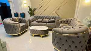 sofa mewah 321 kancing seribu