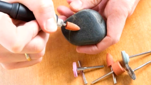 IKURA TOOLS Mounted Stone Set Batu Osco Pink Kerajinan Tangan Salon Kuku Set 12pcs Mata Bor Mini Kepala Dremel Tuner Tunner Cuner Abrasive Grinding Tangkai Bubut Poles Pemoles Polish Amplas Ampelas Kikir Gosok Penggosok Logam Besi Kayu Plastik IKR-MSS201