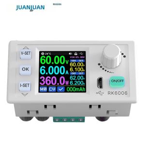 RK6006-BT Bộ Nguồn DC Bộ Chuyển Đổi Buck Có Thể Điều Chỉnh 60V 6A 4 Chữ Số Với Giao Tiếp USB/Bluetooth Để Hạ Áp