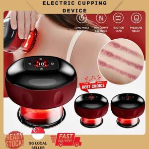 Body Massager Electric Guasha Cupping / Wireless Rechargeable